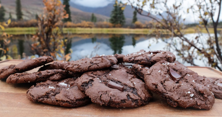Double Chocolate Chilli Cookies